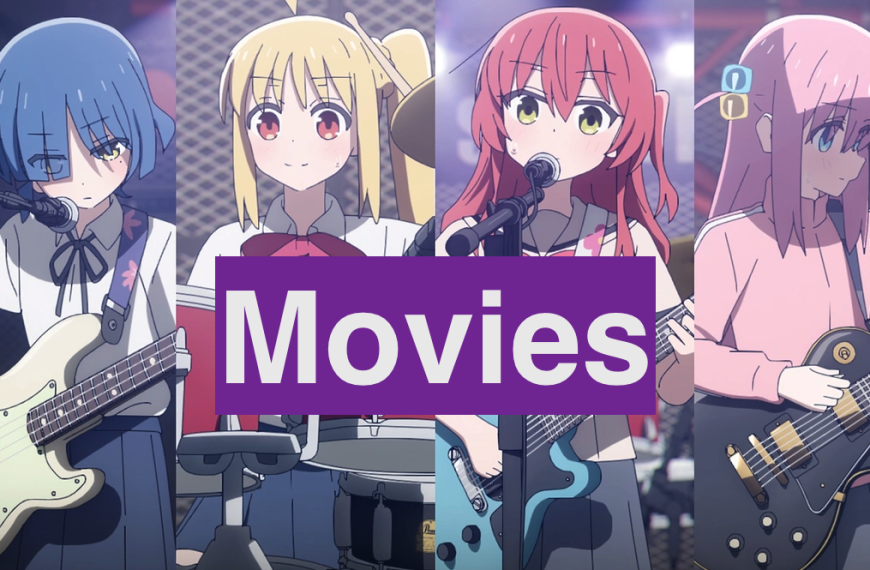 BOCCHI THE ROCK! Recap Part 1 & 2 Image Poster Clip featuring Hitori Gotoh and the Kessoku Band.